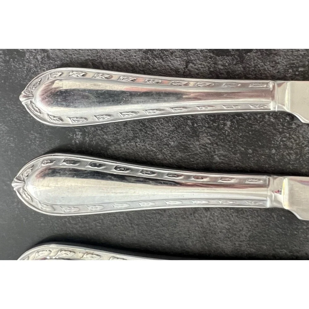 Reed & Barton Ivy Glen Steak Knife Set of 4